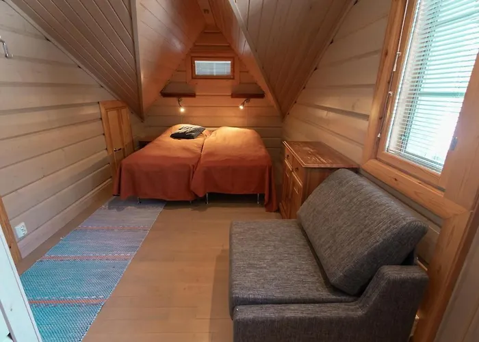 아파트 Tunnelmallinen Ski-in,out-huvila